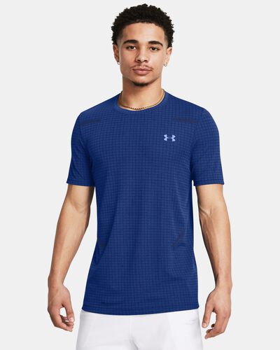 Men's UA Seamless Grid Short Sleeve