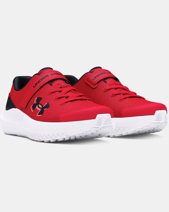 Boys' Pre-School UA Surge 4 AC Running Shoes image number 3