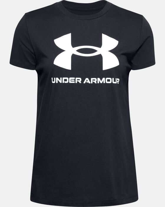 Women's UA Sportstyle Graphic Short Sleeve image number 4