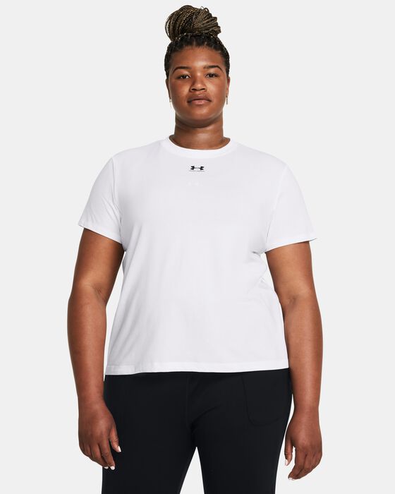 Women's UA Rival Core Short Sleeve image number 0