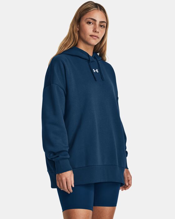 Women's UA Rival Fleece Oversized Hoodie image number 0