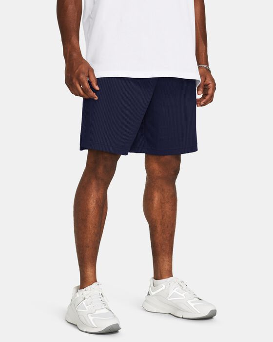 Men's UA Rival Waffle Shorts image number 0