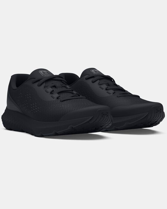 Boys' Grade School UA Rogue 4 Running Shoes image number 3