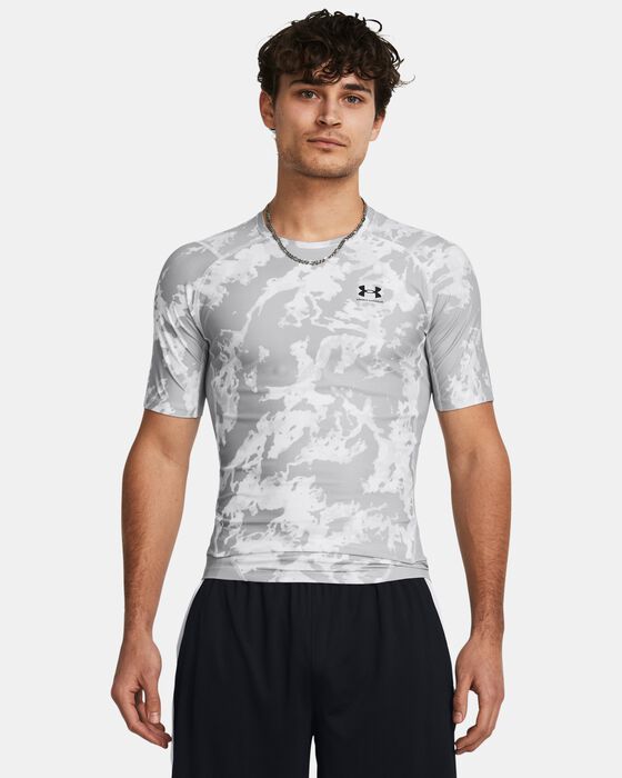 Men's HeatGear® Iso-Chill Printed Short Sleeve image number 0