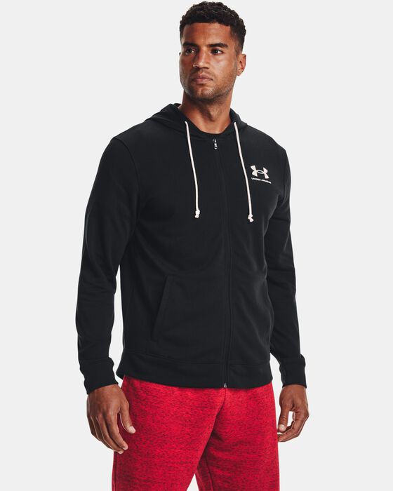 Men's UA Rival Terry Full-Zip image number 0