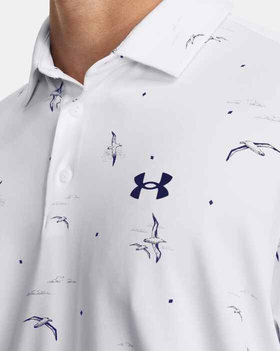 Men's UA Playoff 3.0 Printed Polo image number 3