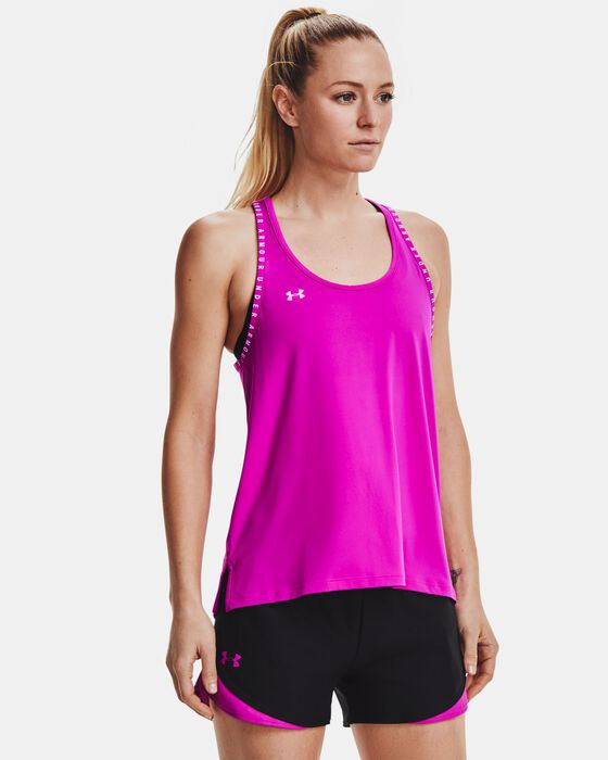 Women's UA Knockout Tank image number 1