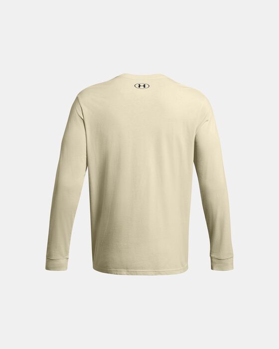 Men's UA Sportstyle Left Chest Long Sleeve image number 3