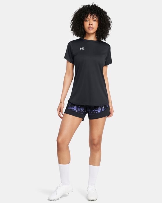 Women's UA Challenger Pro Printed Shorts image number 2