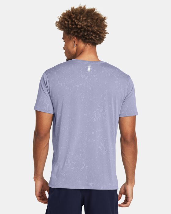 Men's UA Launch Splatter Short Sleeve image number 1