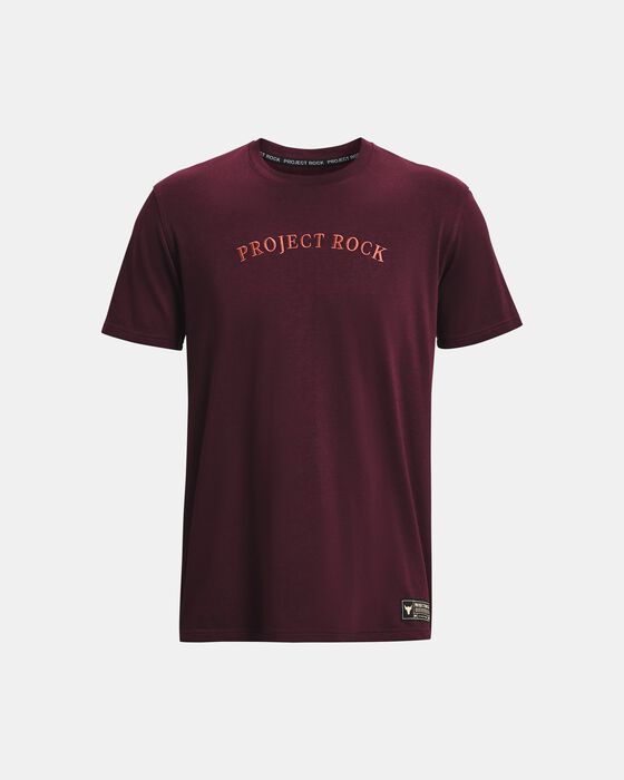 Men's Project Rock Crest Heavyweight Short Sleeve image number 4