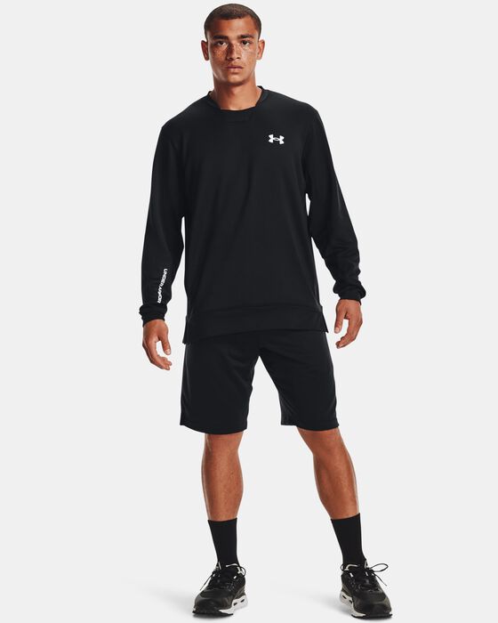 Men's UA Armour Terry Shorts image number 8