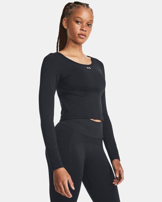 Women's UA Train Seamless Long Sleeve image number 0