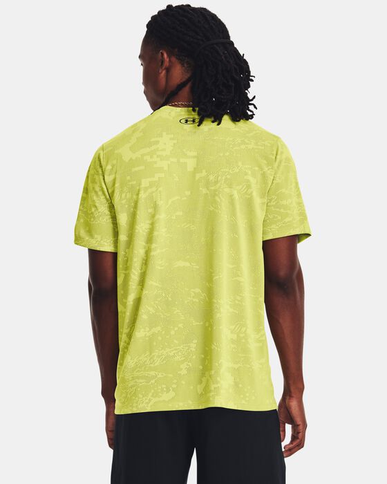 Men's UA Tech™ Vent Jacquard Short Sleeve image number 1