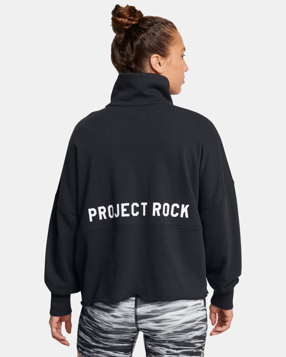 Women's Project Rock ½ Zip Pullover image number 1