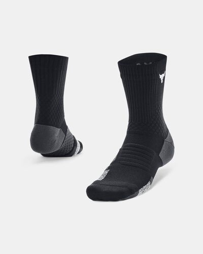 Unisex Project Rock ArmourDry™ Playmaker Mid-Crew Socks