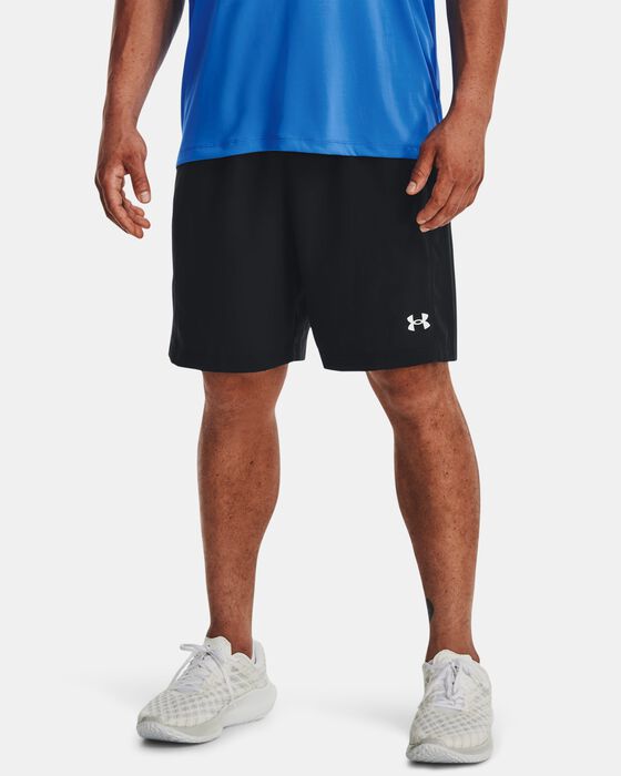 Men's UA Woven Halfback Wordmark Shorts image number 0