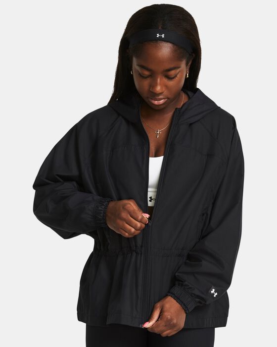 Women's UA Vanish Elite Woven Full-Zip Oversized Jacket image number 0