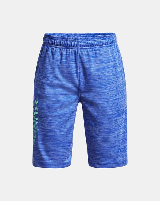 Boys' UA Prototype 2.0 Wordmark Shorts image number 0