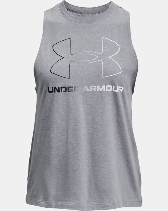 Women's UA Sportstyle Graphic Tank image number 4