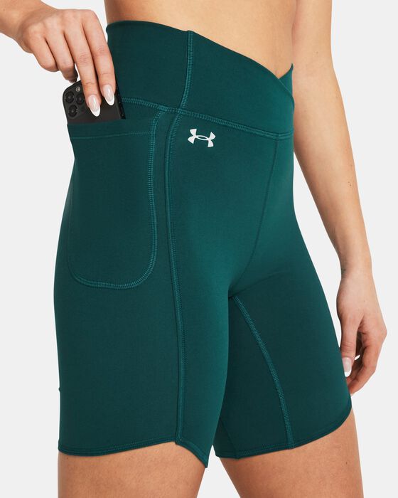 Women's UA Motion Crossover Bike Shorts image number 3