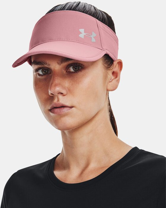 Women's UA Iso-Chill Launch Run Visor image number 2