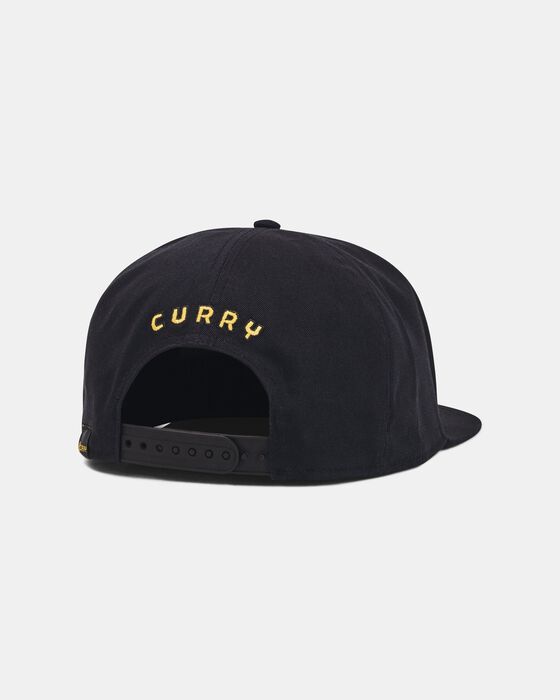 Men's Curry Flat Brim Snapback Cap image number 1