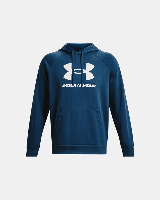 Men's UA Rival Fleece Logo Hoodie image number 4