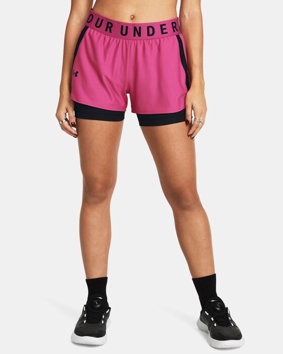 Women's UA Play Up 2-in-1 Shorts image number 0