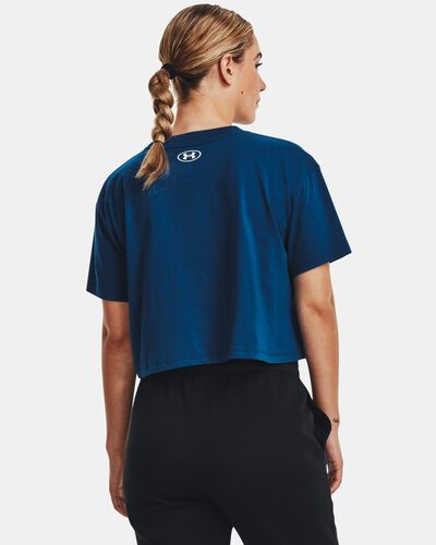 Women's UA Collegiate Crop Short Sleeve