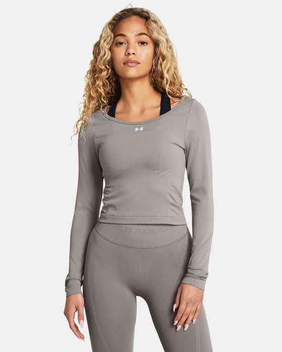 Women's UA Train Seamless Long Sleeve image number 0