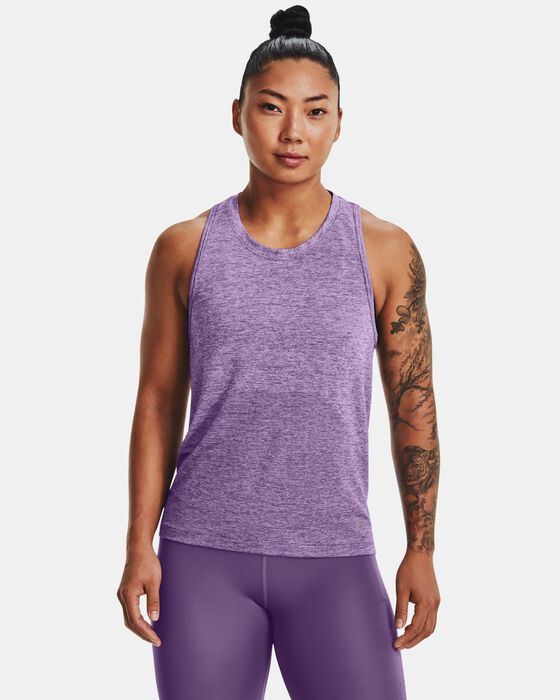 Women's UA Seamless Stride Singlet image number 0