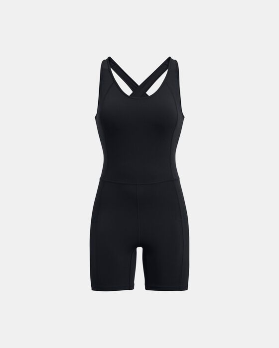 Women's UA Meridian Shorts Bodysuit image number 4