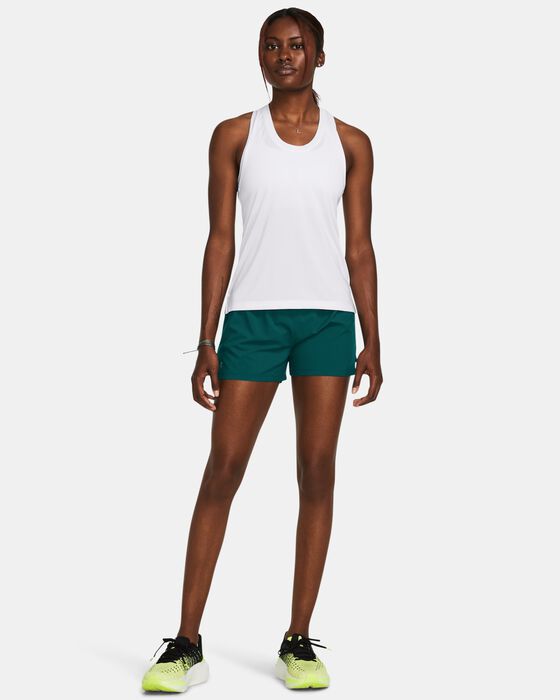 Women's UA Run Stamina 3'' Shorts image number 2