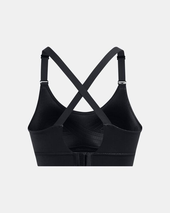 Women's UA Infinity Mid Shine Sports Bra image number 5