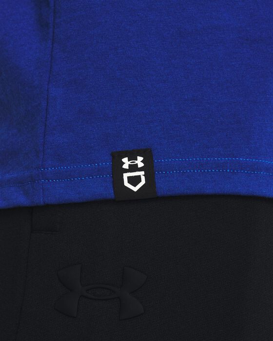 Men's UA Armour Terry Shorts image number 14