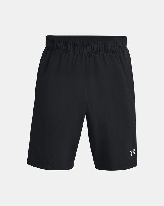 Men's UA Woven Halfback Wordmark Shorts image number 5