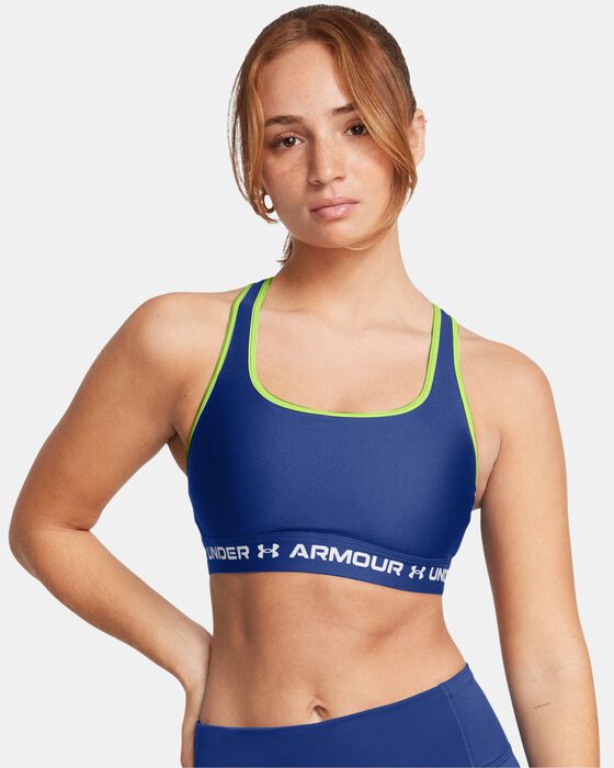 Women's Armour® Mid Crossback Sports Bra image number 0