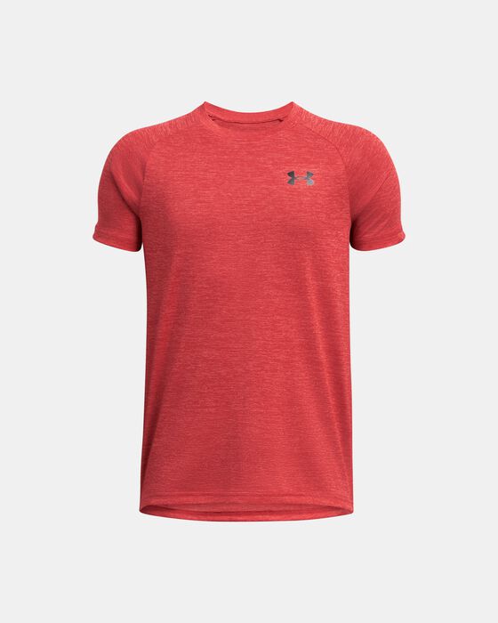 Boys' UA Tech™ 2.0 Short Sleeve image number 0