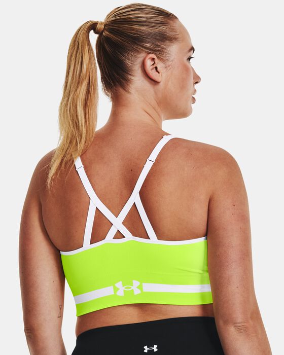 Women's UA Seamless Low Long Sports Bra image number 7