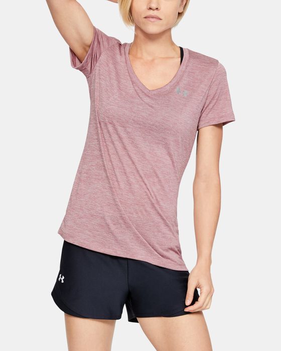 Women's UA Tech™ Twist V-Neck image number 0