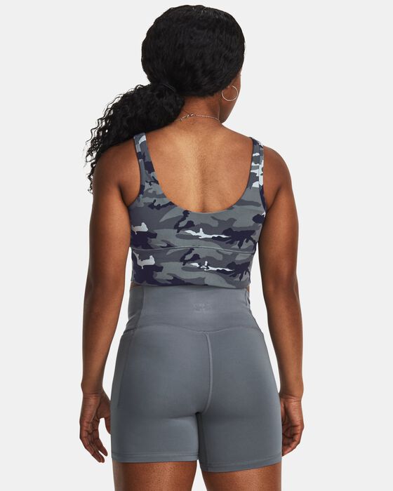 Women's UA Meridian Fitted Printed Crop Tank image number 1