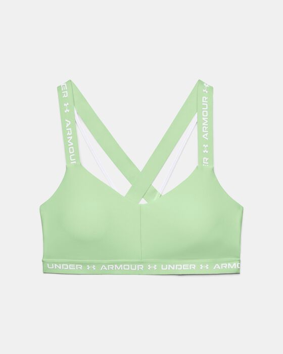 Women's UA Crossback Low Sports Bra image number 8