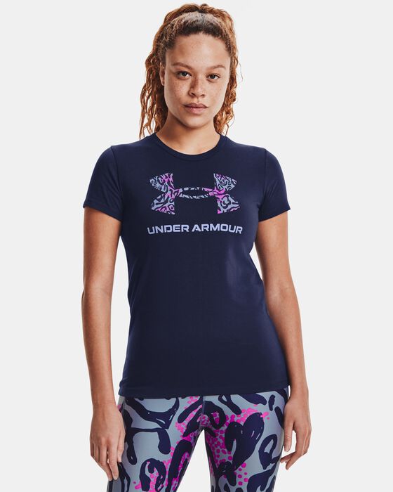 Women's UA Sportstyle Graphic Short Sleeve image number 0