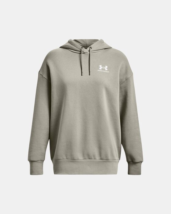 Women's UA Essential Fleece Oversized Hoodie image number 4