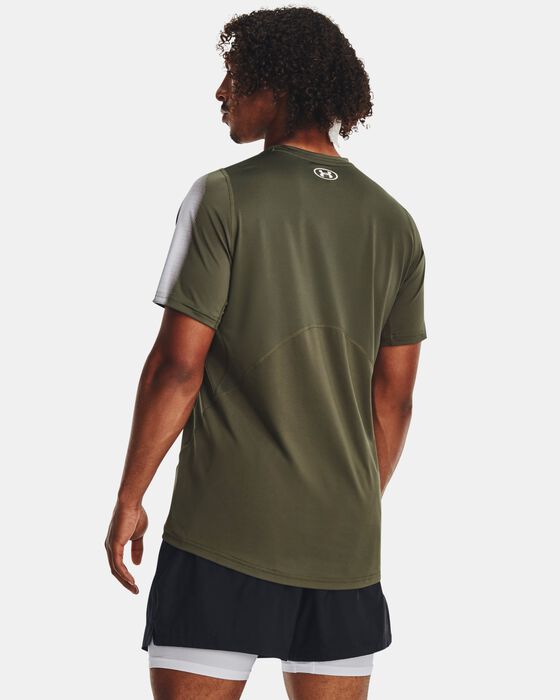 Men's HeatGear® Fitted Short Sleeve image number 1