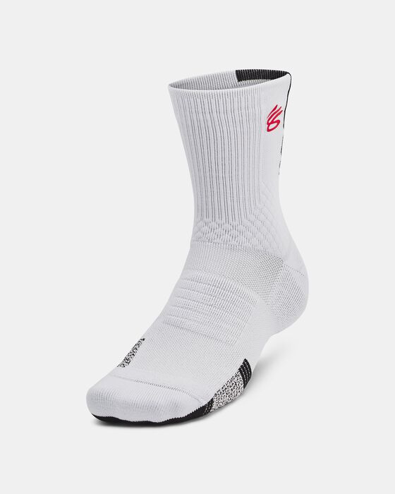 Unisex Curry ArmourDry™ Playmaker Mid-Crew Socks image number 1