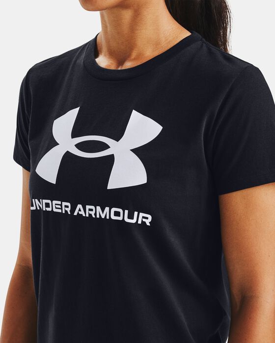 Women's UA Sportstyle Graphic Short Sleeve image number 2