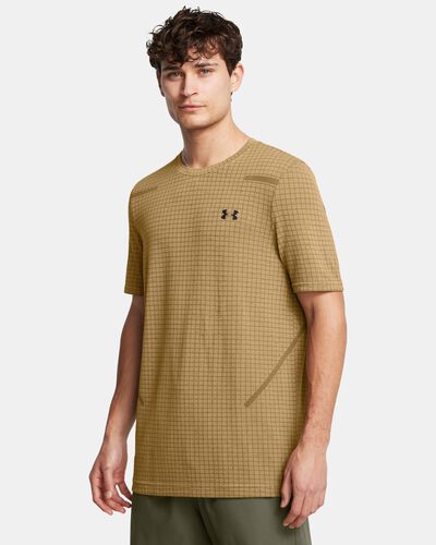 Men's UA Seamless Grid Short Sleeve