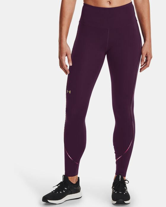 Women's UA RUSH™ No-Slip Waistband Scallop Full-Length Leggings image number 0